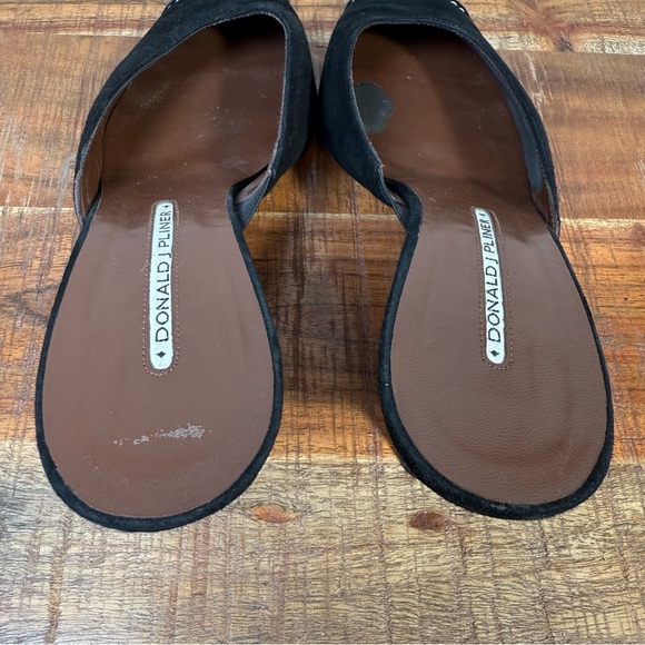 Black Vintage Mules by Donald J. Pliner, Women’s 7.5 - Picture 3 of 7